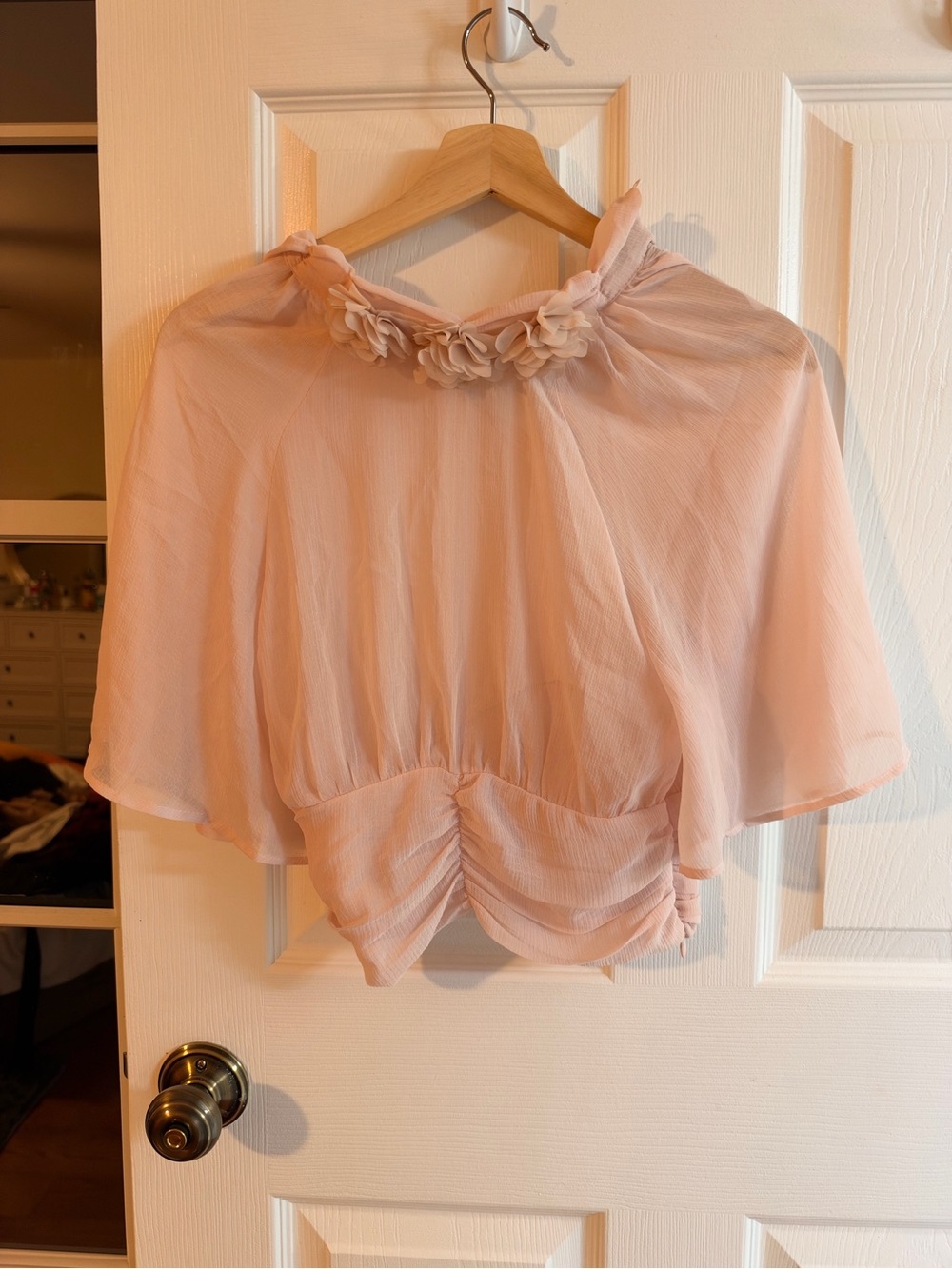 Zara Floral Crop Top